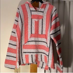 EUC Baja Joe Knit Hooded Pullover